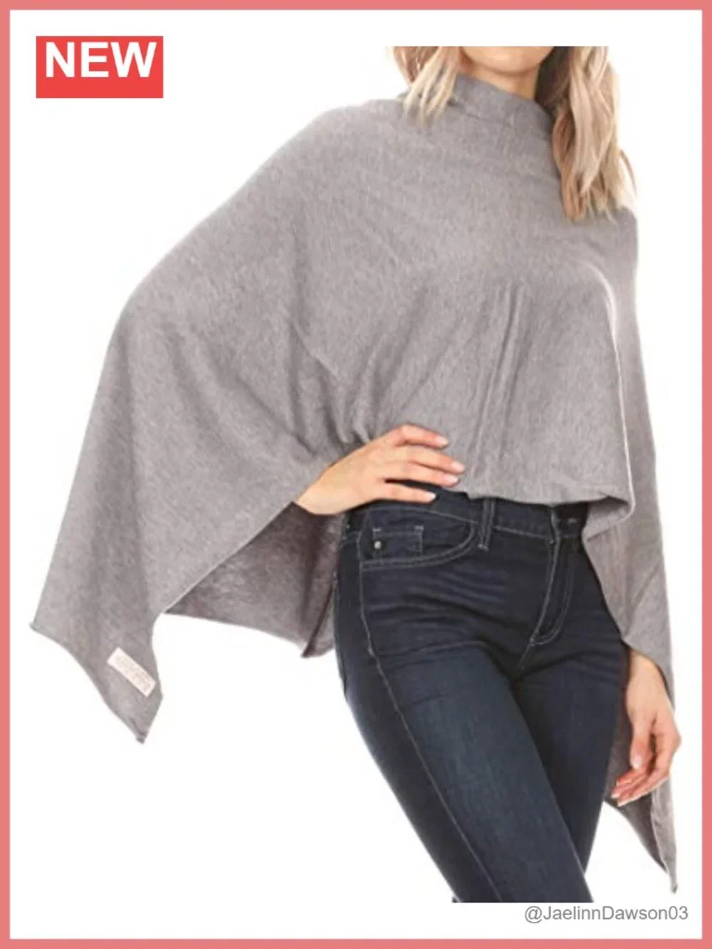 Super Soft Lightweight Cape Poncho Blanket Shawl Pullover One Size